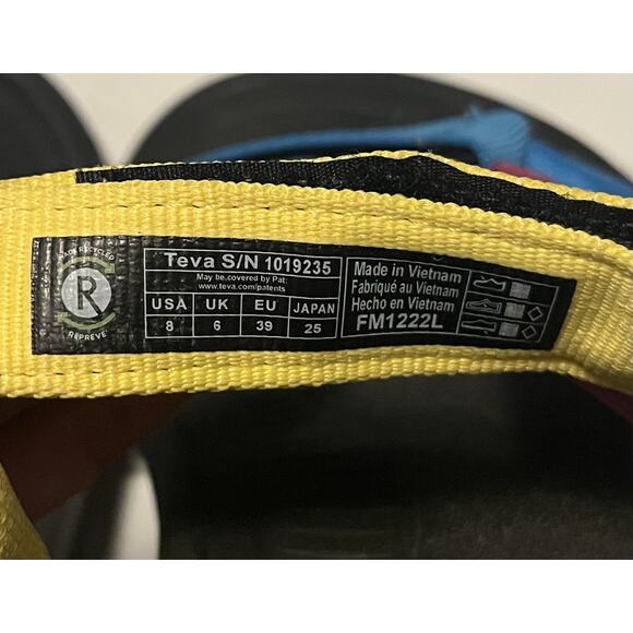 Teva Hurricane XLT2 Sport Sandals Women's Size 8 1019235 Hiking Boat Shoes - Picture 6 of 11